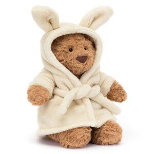 Jellycat Bartholomew Bear Bathrobe Outfit, NWT